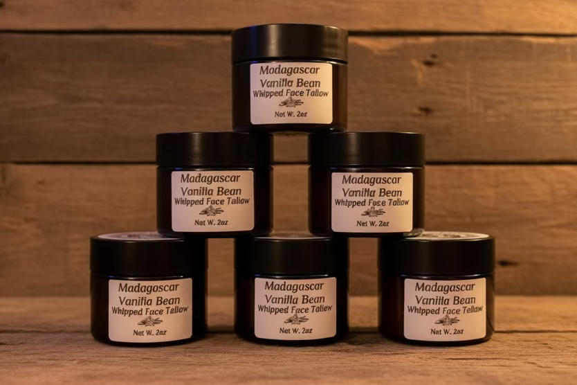 Madagascar Vanilla Bean whipped face cream