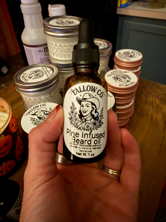 Pine Infused Beard Oil