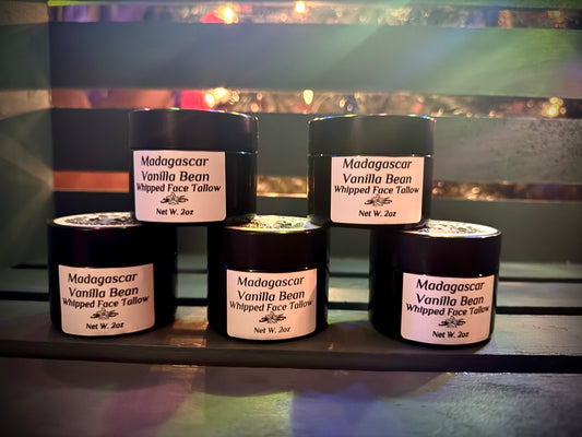 Madagascar Vanilla Bean whipped face cream