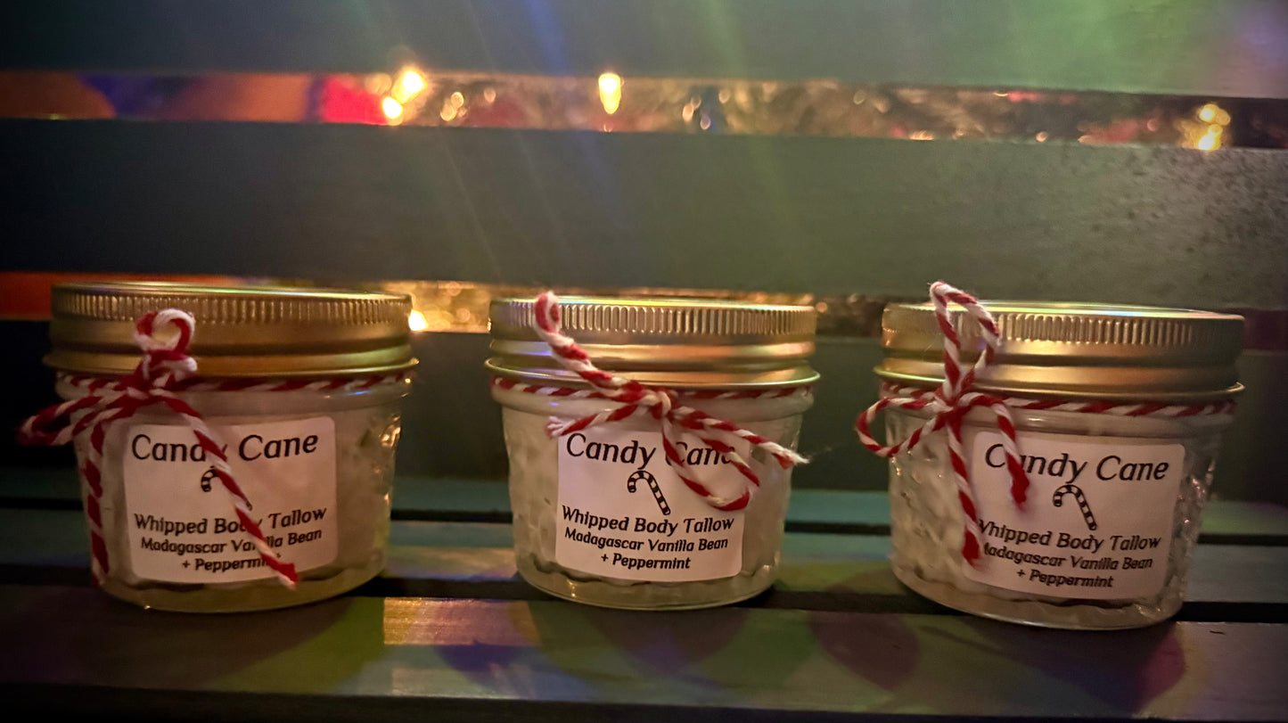 Candy Cane Whipped Tallow