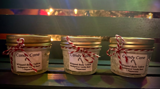 Candy Cane Whipped Tallow